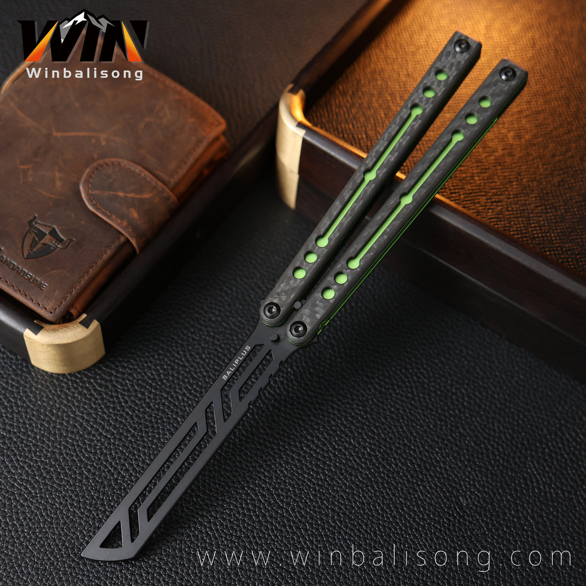 Baliplus Nautilus Aluminum Balisong trainer