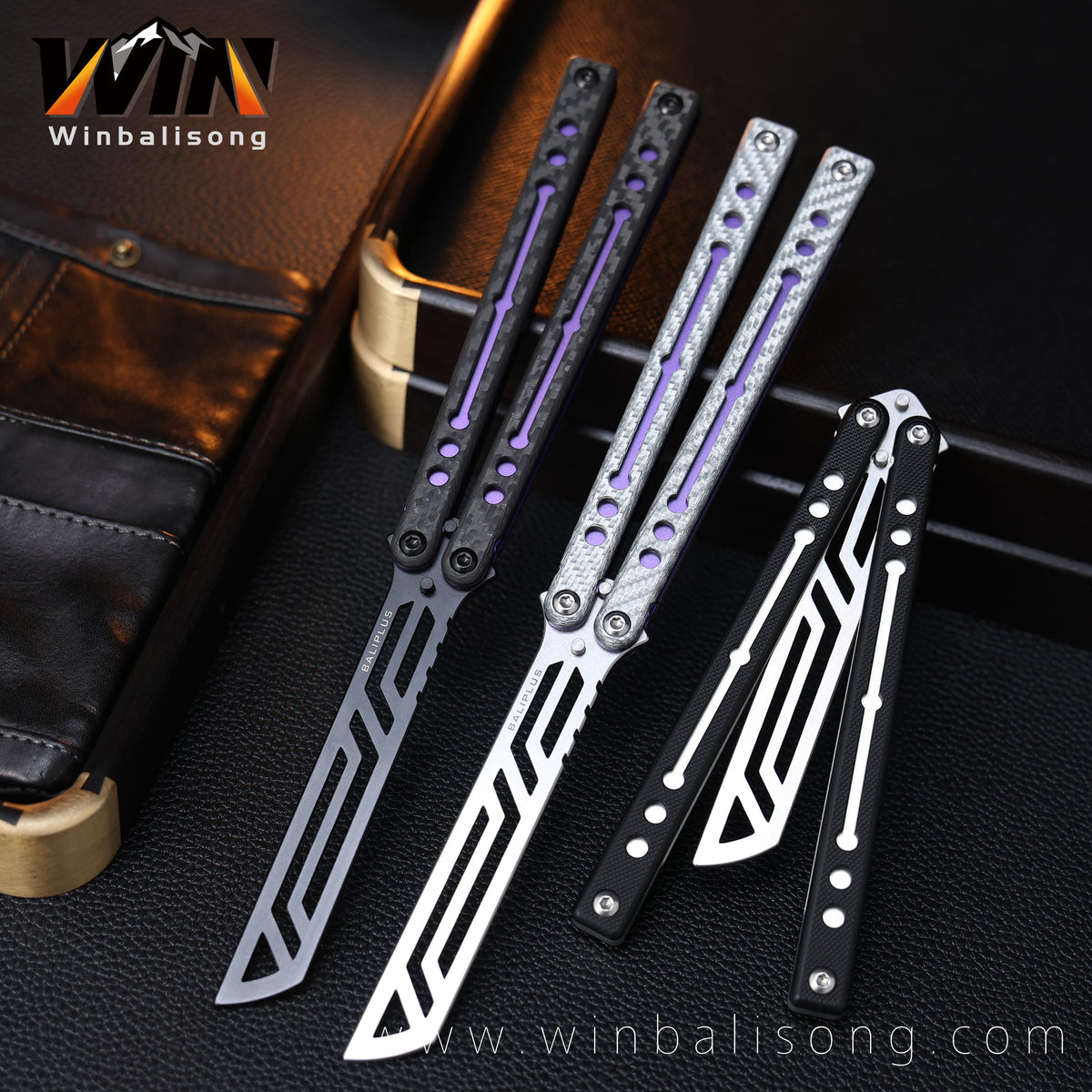 Baliplus Nautilus Aluminum Balisong trainer