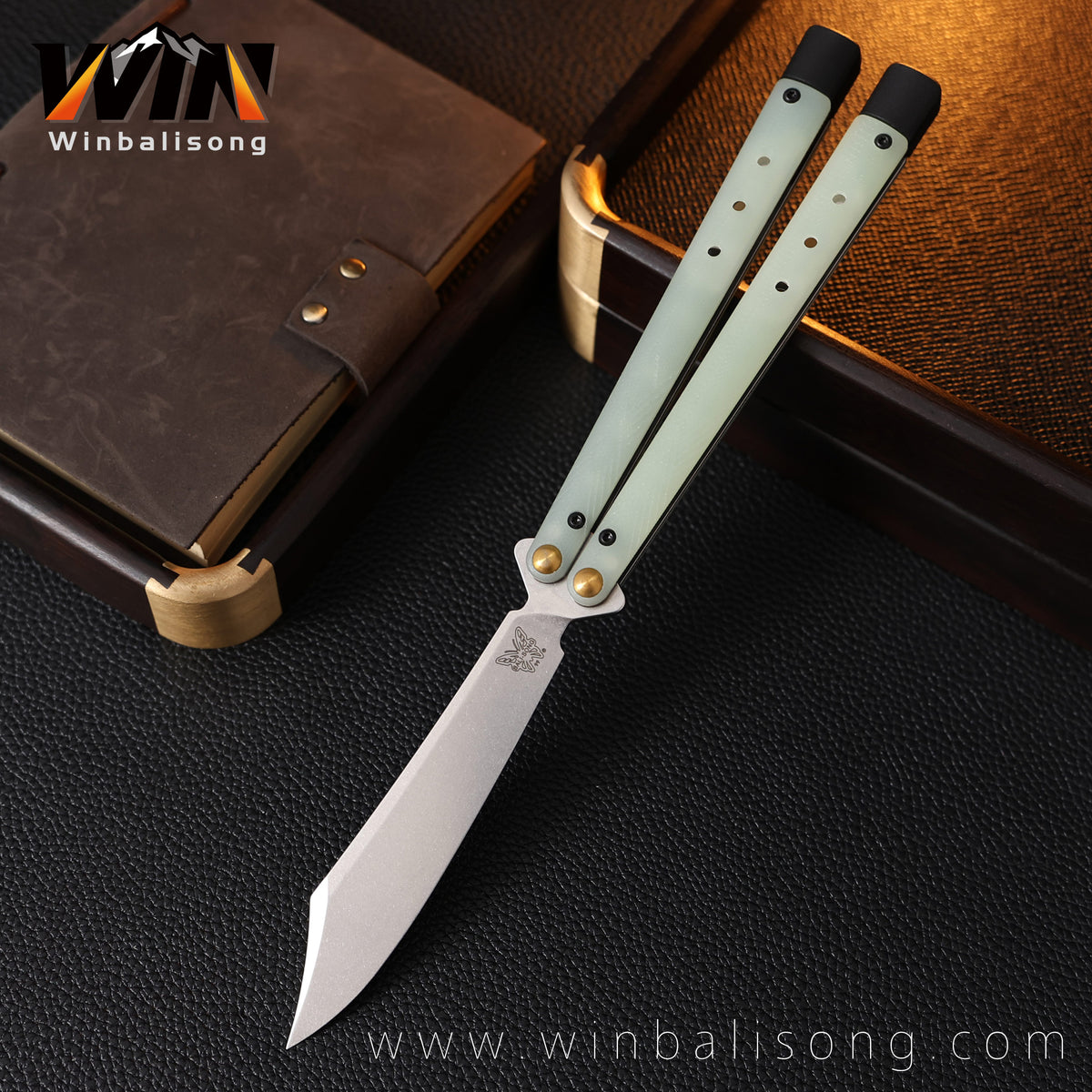 Baliplus Ti Barebones Titanium Balisong