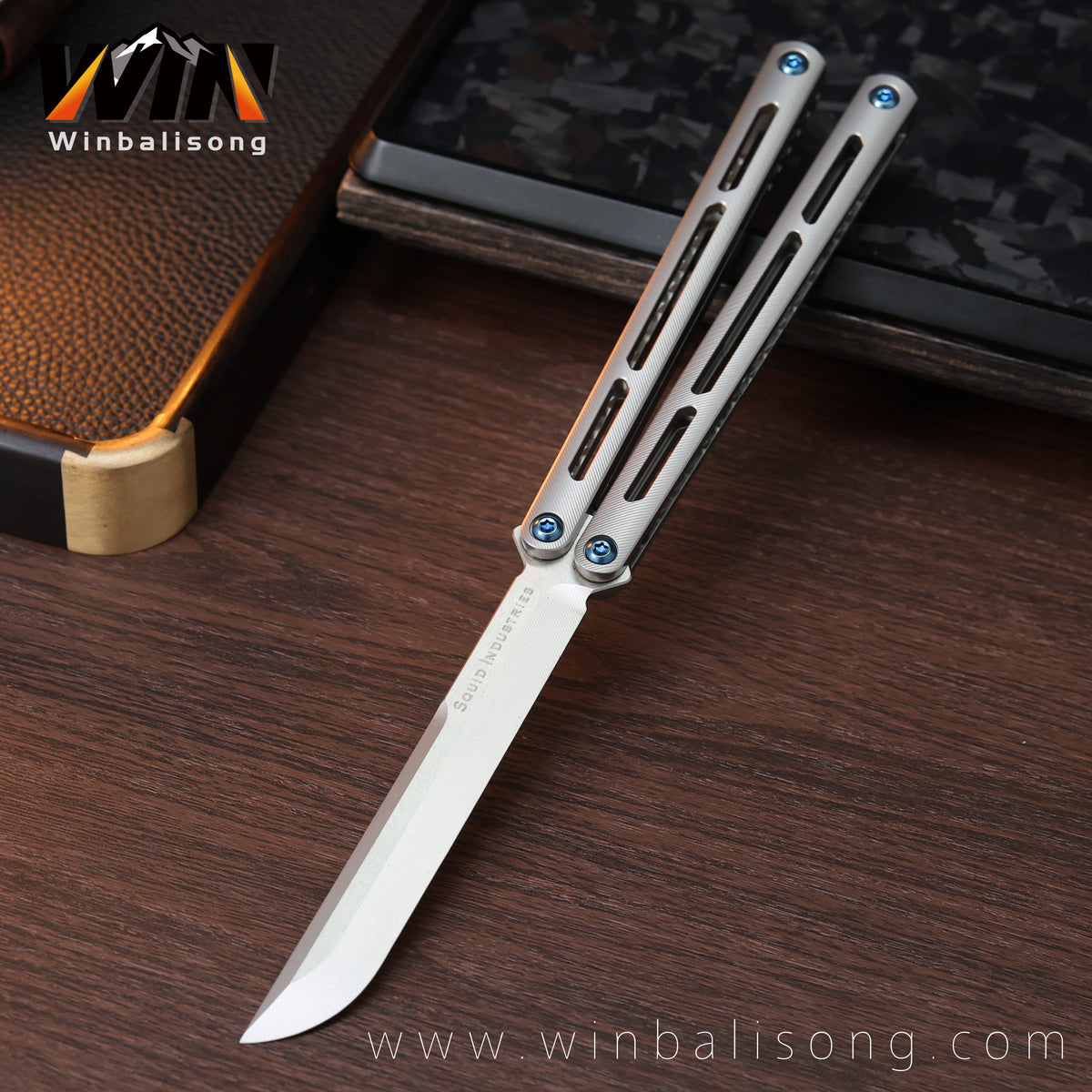 Baliplus Tsunami-v4 Titanium Balisong