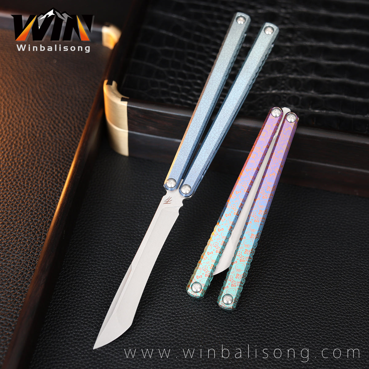 Baliplus Gaboon Titanium Balisong