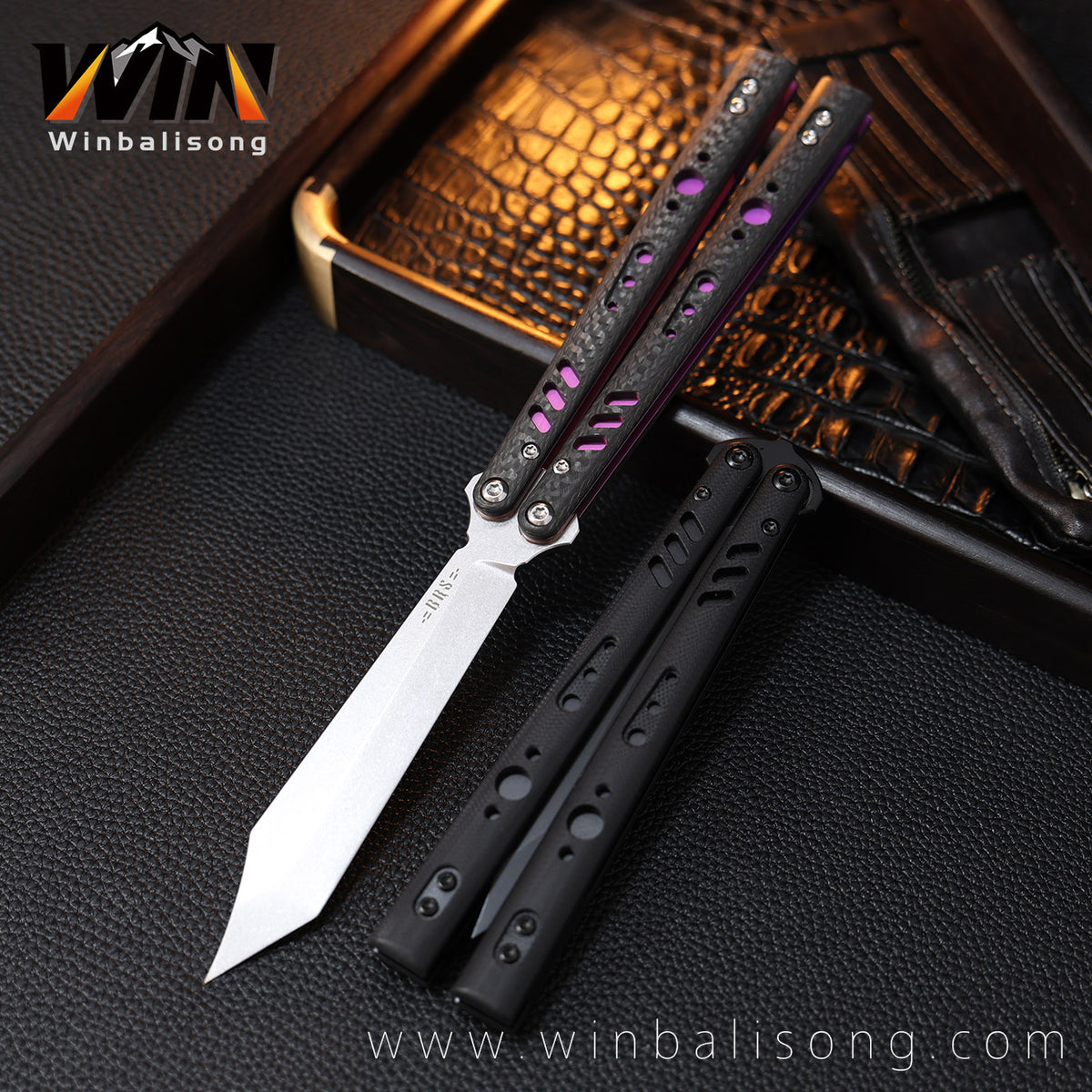 Baliplus BRS REP Titanium Balisong