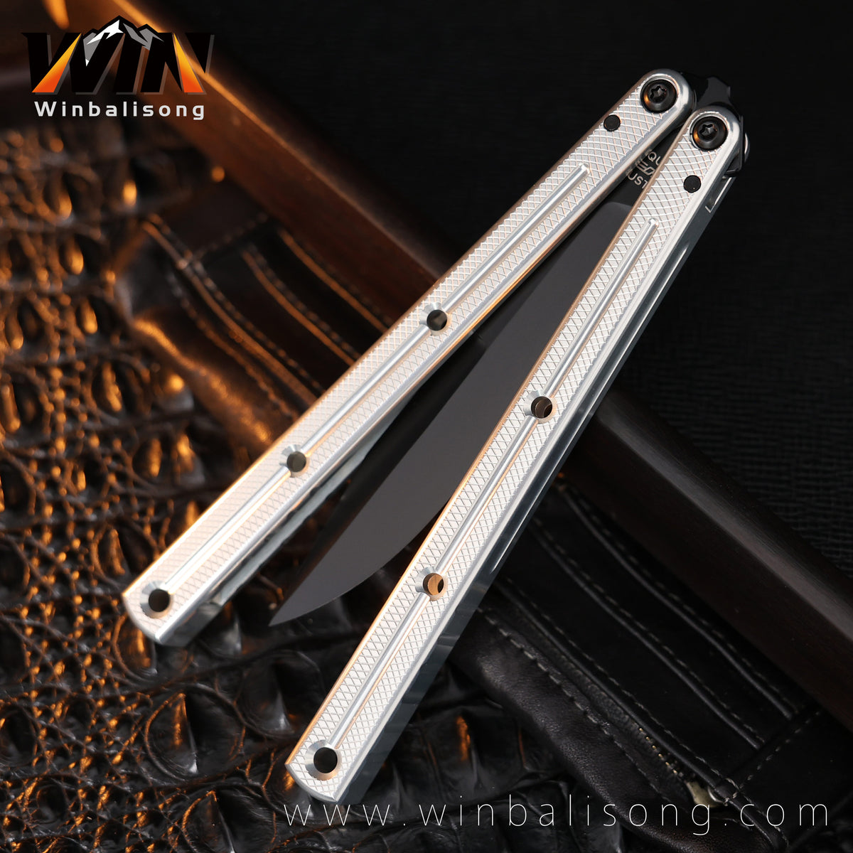 Baliplus Kraken-v3 weehawk Aluminum Balisong