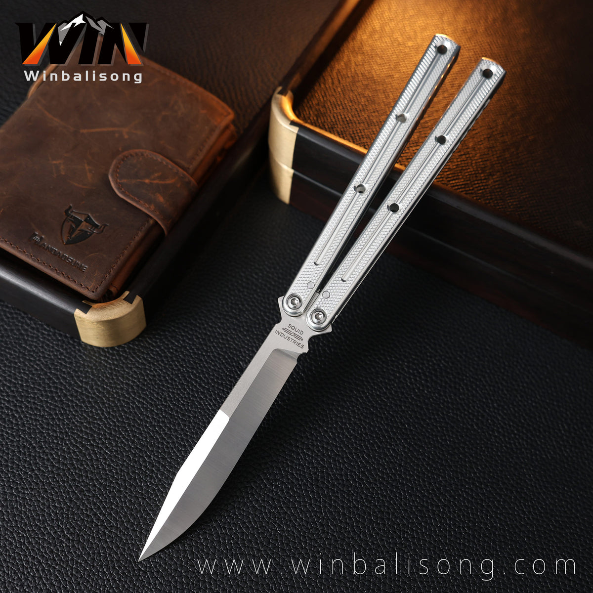 Baliplus Kraken-v3 weehawk Aluminum Balisong