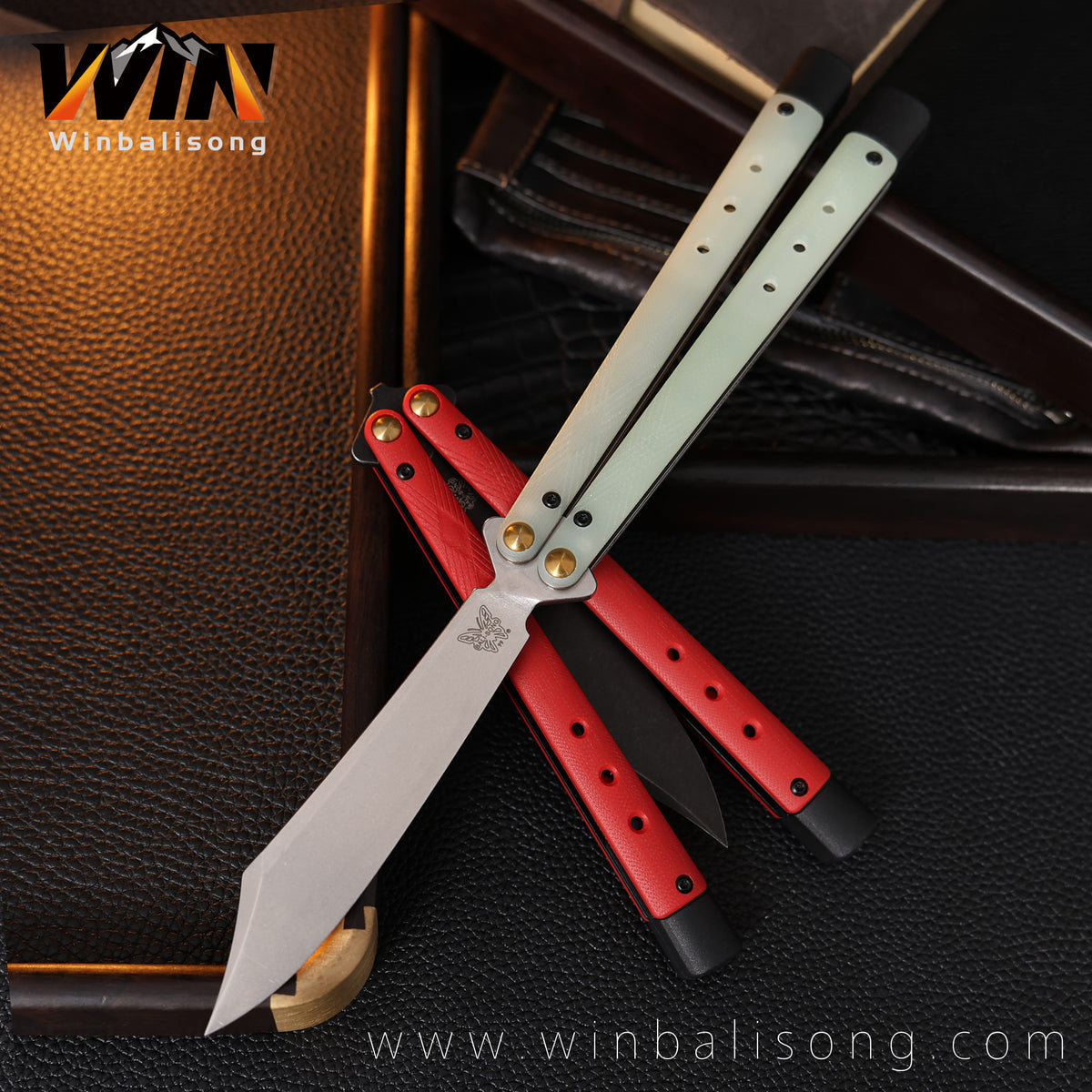 Baliplus Ti Barebones Titanium Balisong