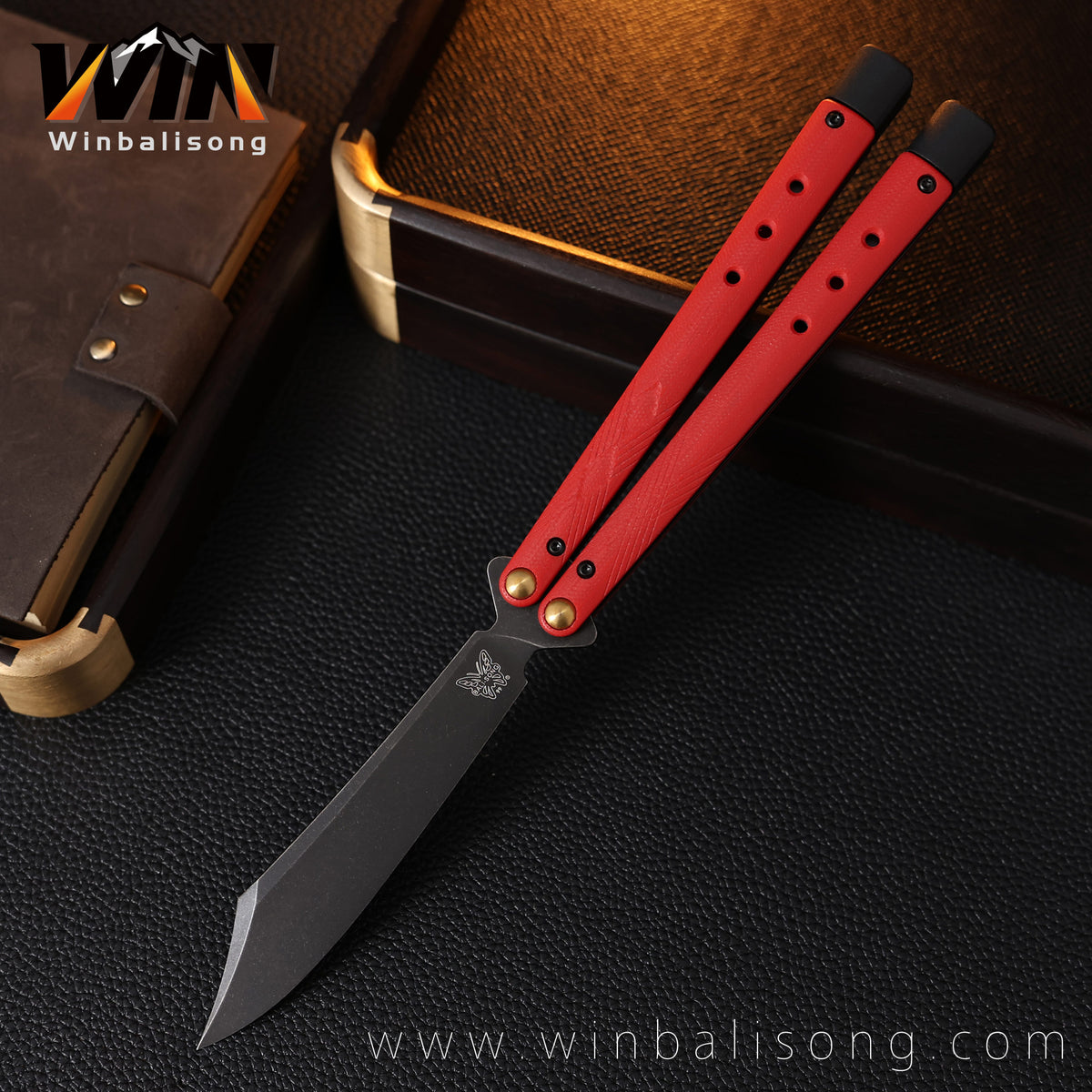 Baliplus Ti Barebones Titanium Balisong