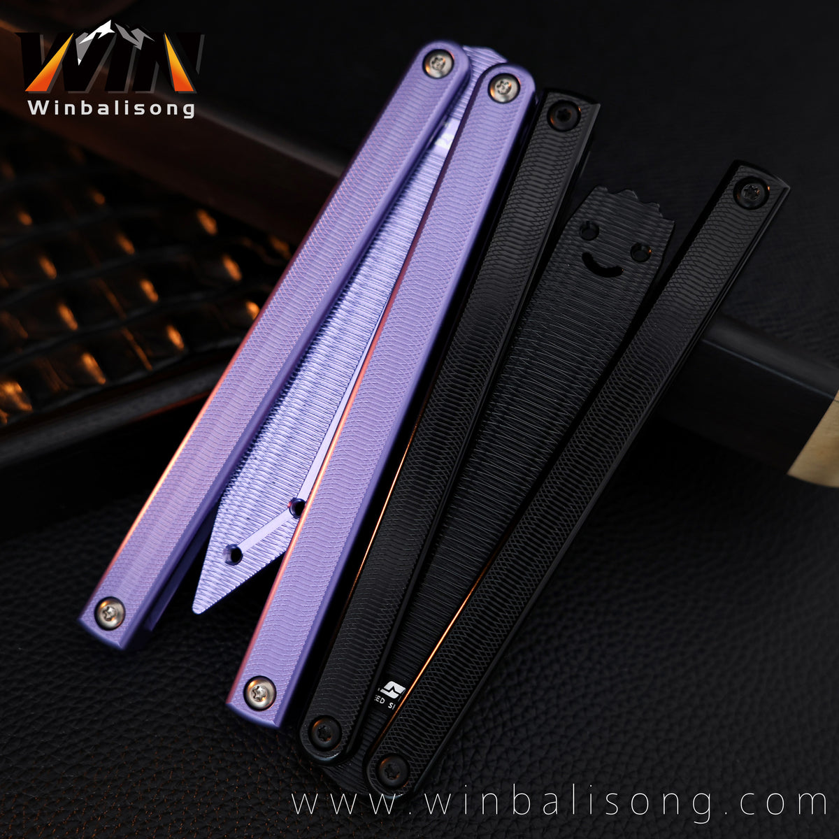 Armed Shark Squidy-AL Aluminum Balisong Trainer