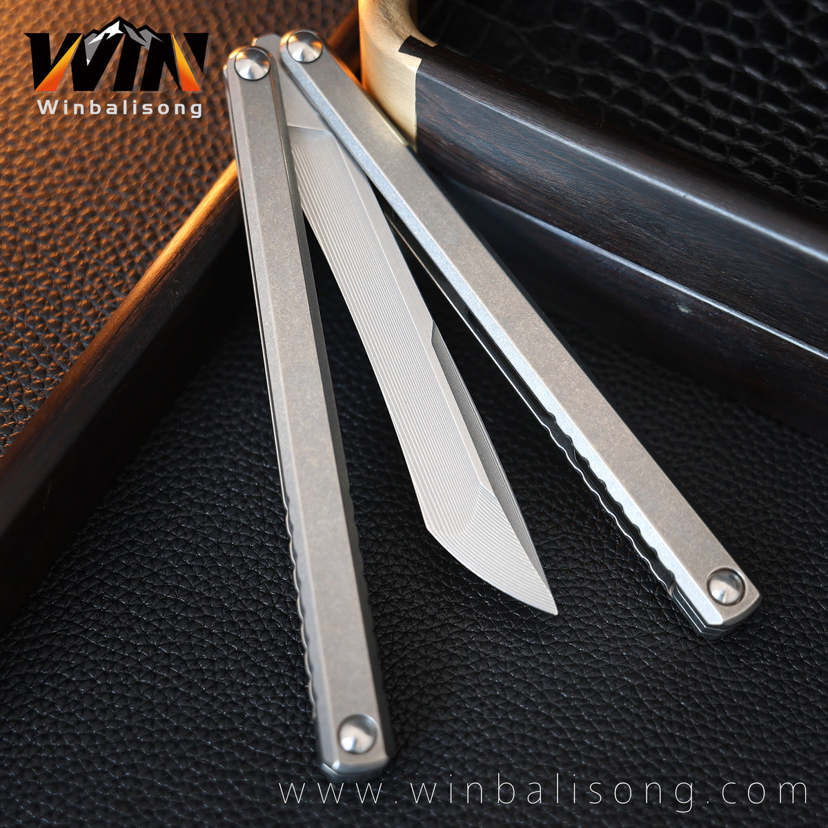 Baliplus Gaboon Titanium Balisong