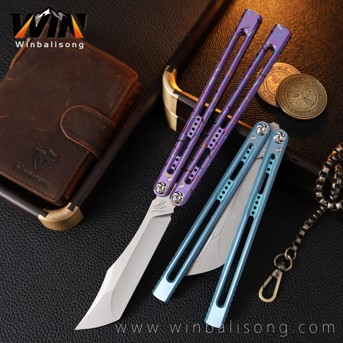 Baliplus Medusa-v2 Titanium Balisong