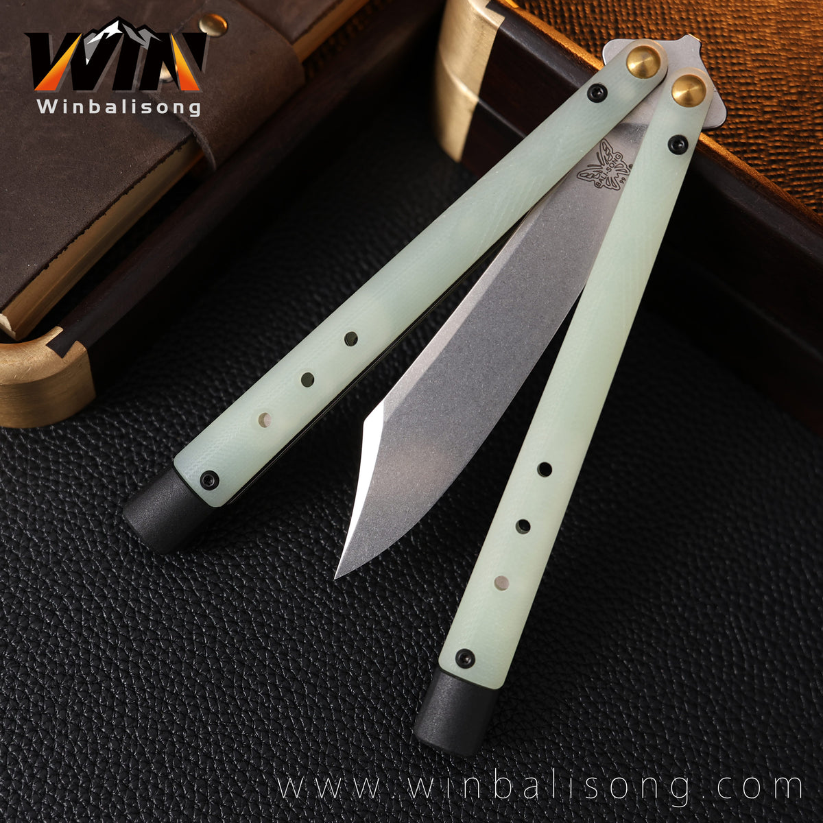 Baliplus Ti Barebones Titanium Balisong
