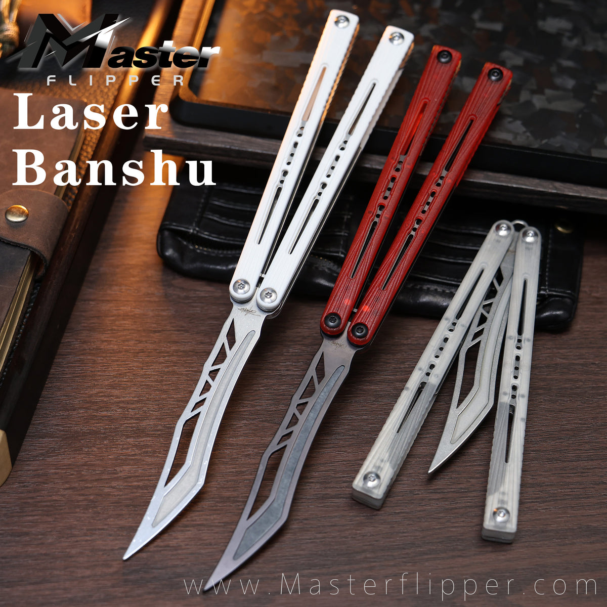 Banshu Laser Steel Balisong Trainer