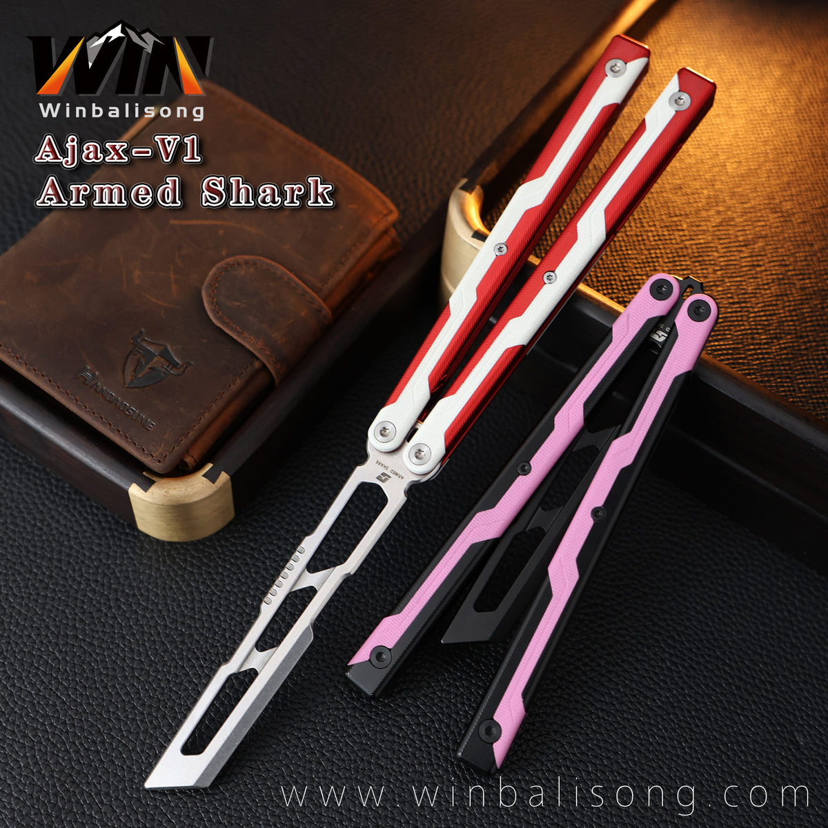 Armed Shark Ajax Balisong Trainer