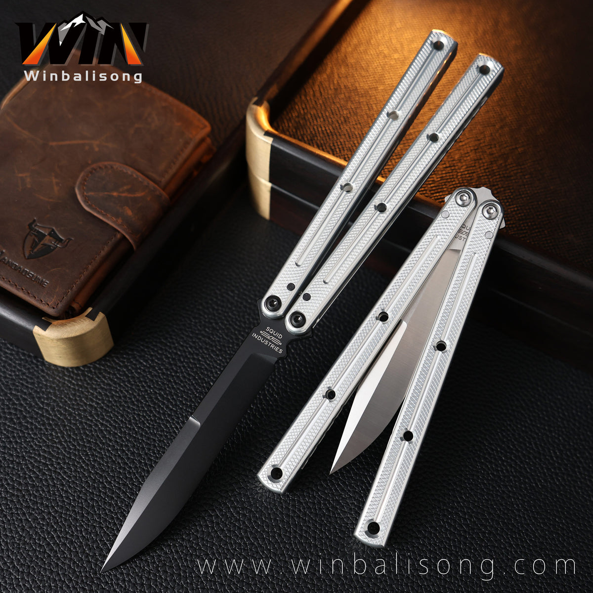 Baliplus Kraken-v3 weehawk Aluminum Balisong