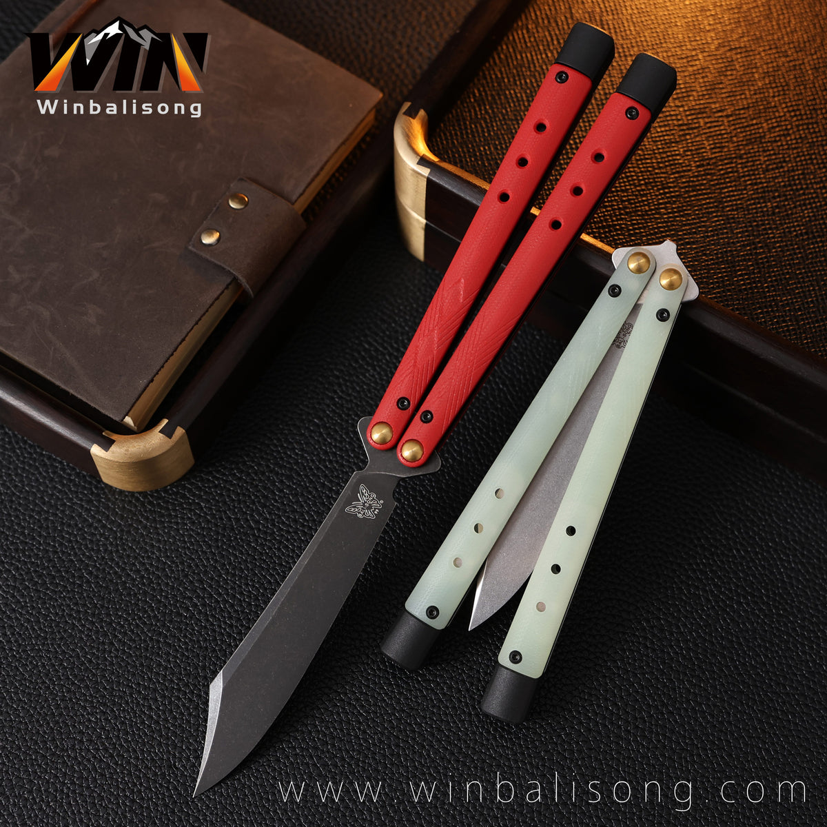 Baliplus Ti Barebones Titanium Balisong