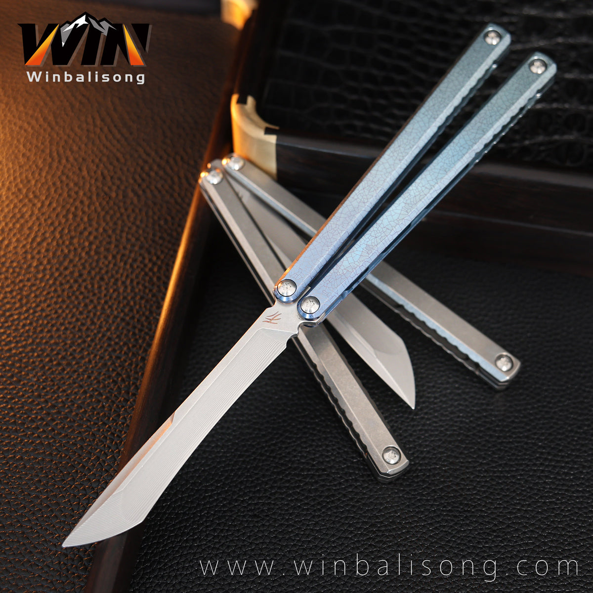 Baliplus Gaboon Titanium Balisong
