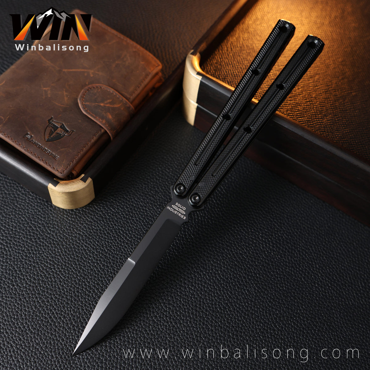 Baliplus Kraken-v3 weehawk Aluminum Balisong