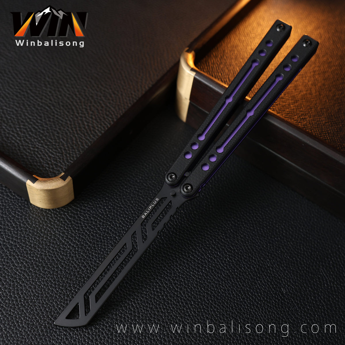 Baliplus Nautilus Aluminum Balisong trainer