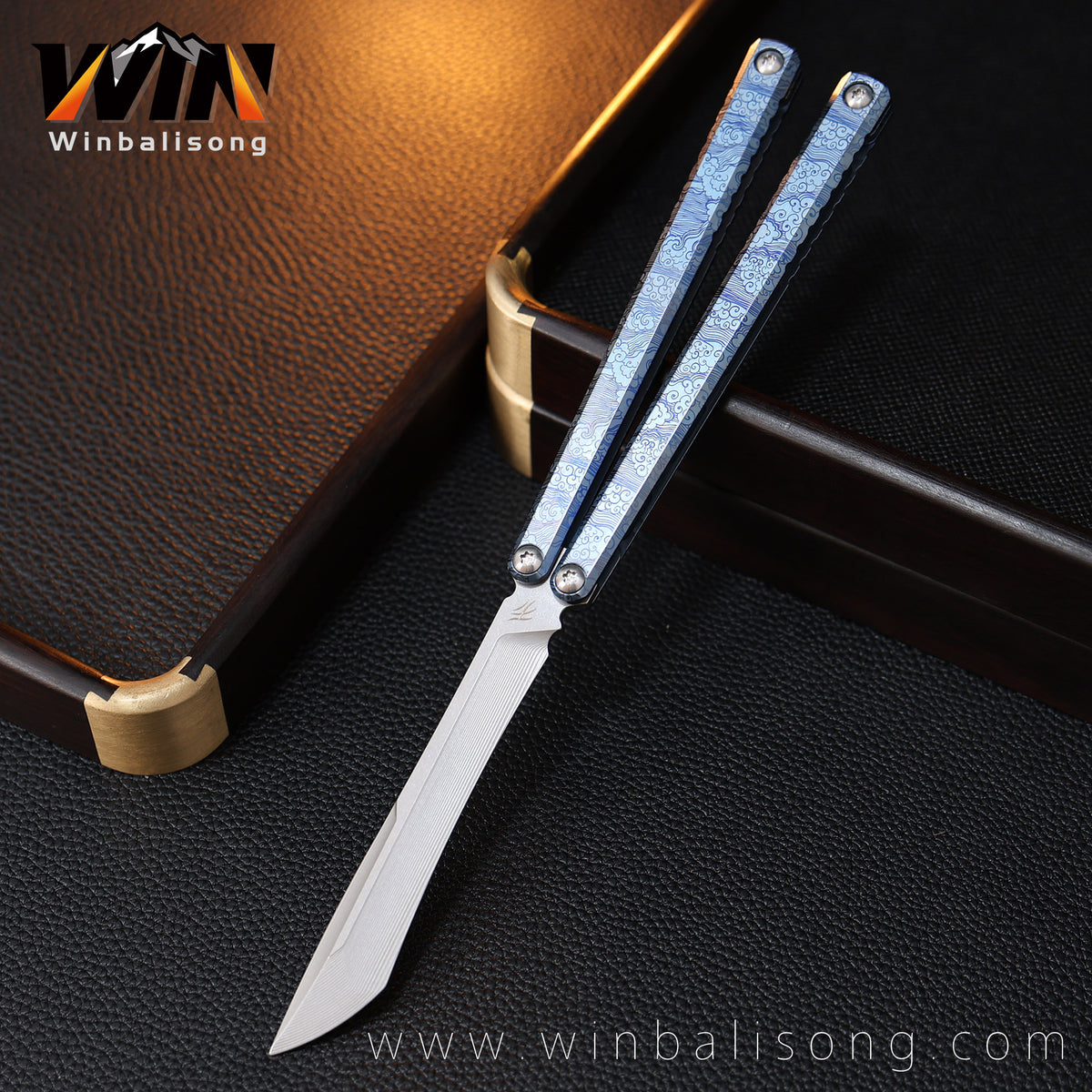 Baliplus Gaboon Titanium Balisong