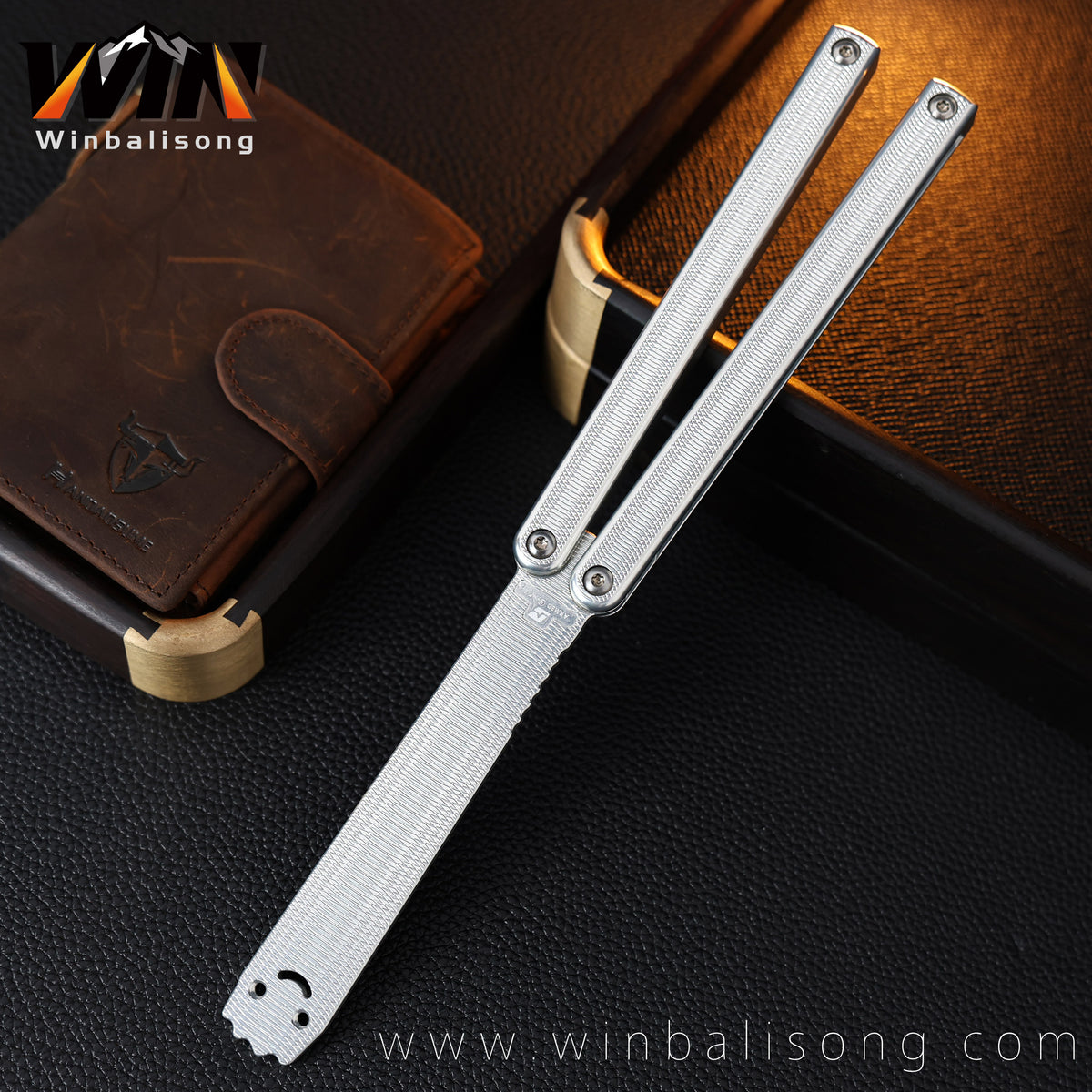 Armed Shark Squidy-AL Aluminum Balisong Trainer