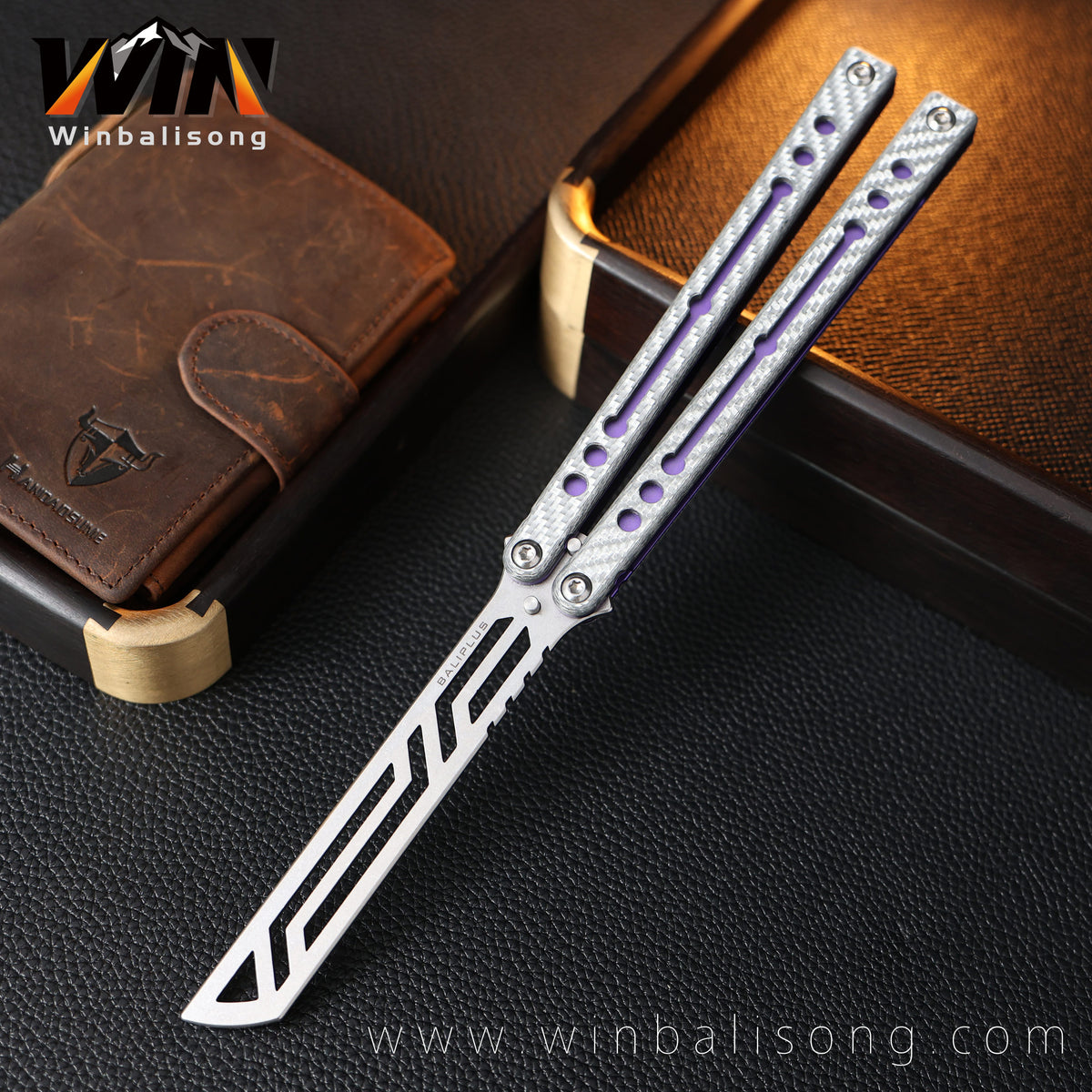 Baliplus Nautilus Aluminum Balisong trainer