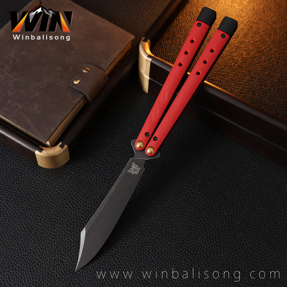 Baliplus Ti Barebones Titanium Balisong