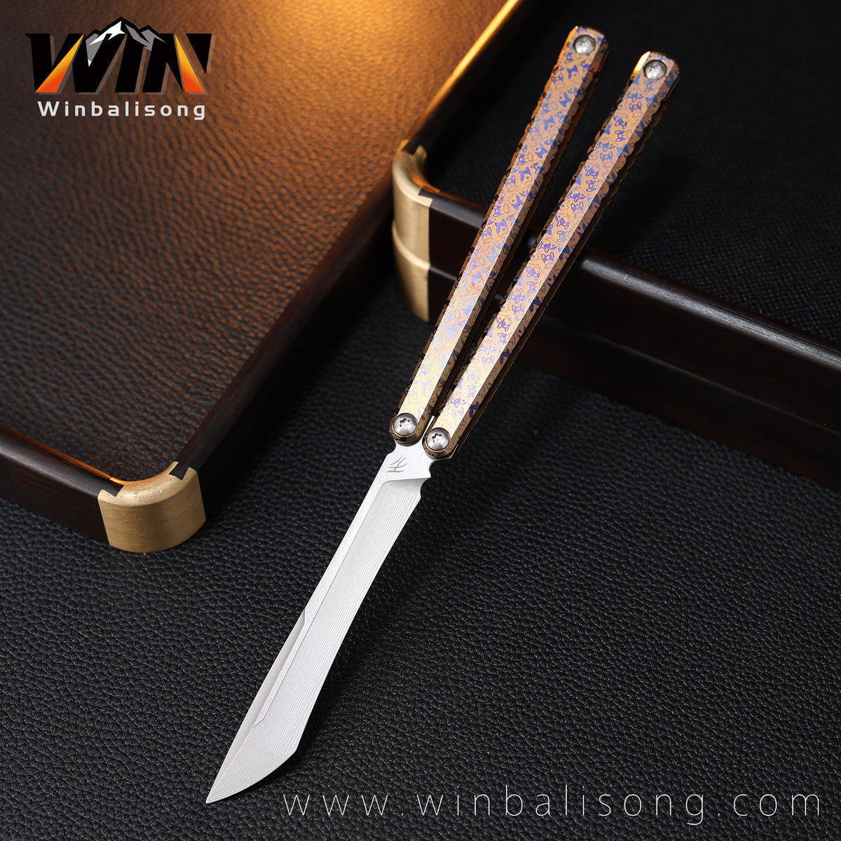 Baliplus Gaboon Titanium Balisong