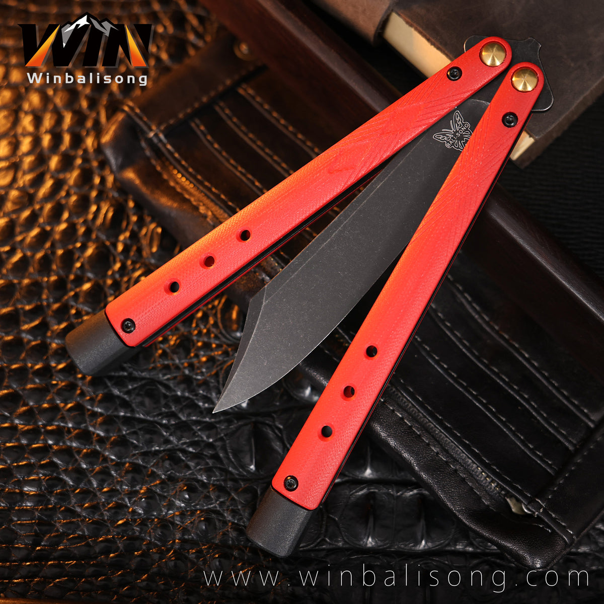 Baliplus Ti Barebones Titanium Balisong