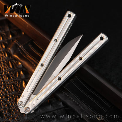 Baliplus Kraken-v3 weehawk Aluminum Balisong
