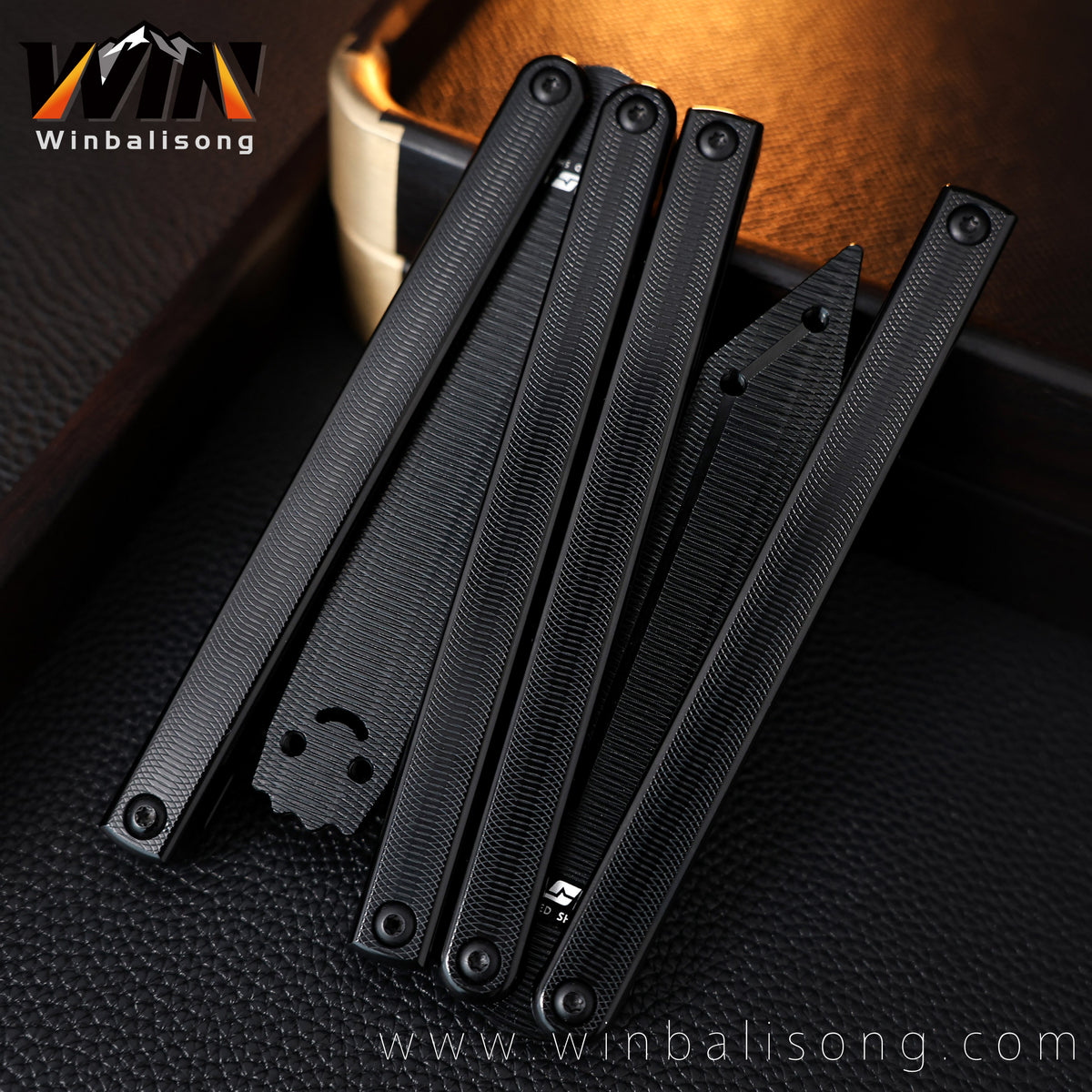 Armed Shark Squidy-AL Aluminum Balisong Trainer