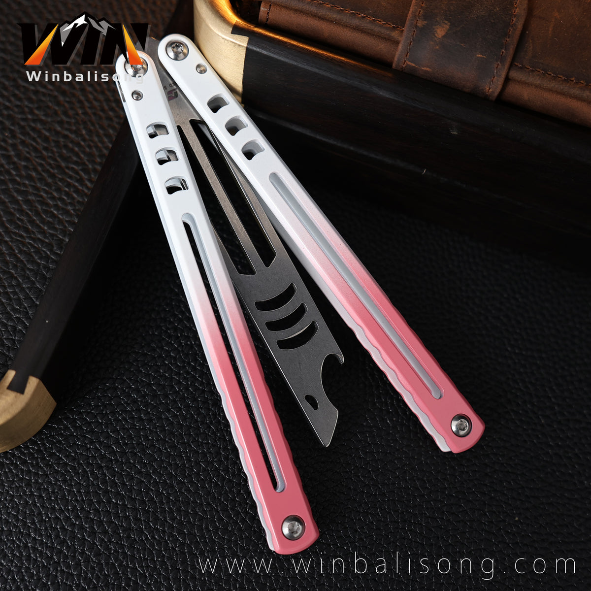 Armed Shark Steel Mako Bottle Opener Balisong Balisong