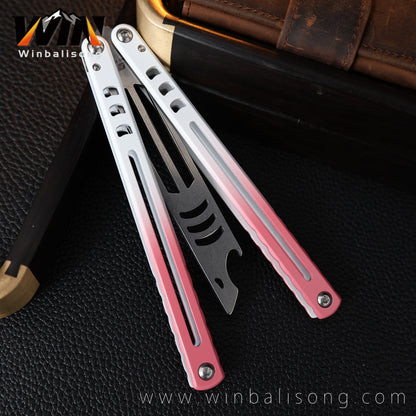 Armed Shark Steel Mako Bottle Opener Balisong Balisong