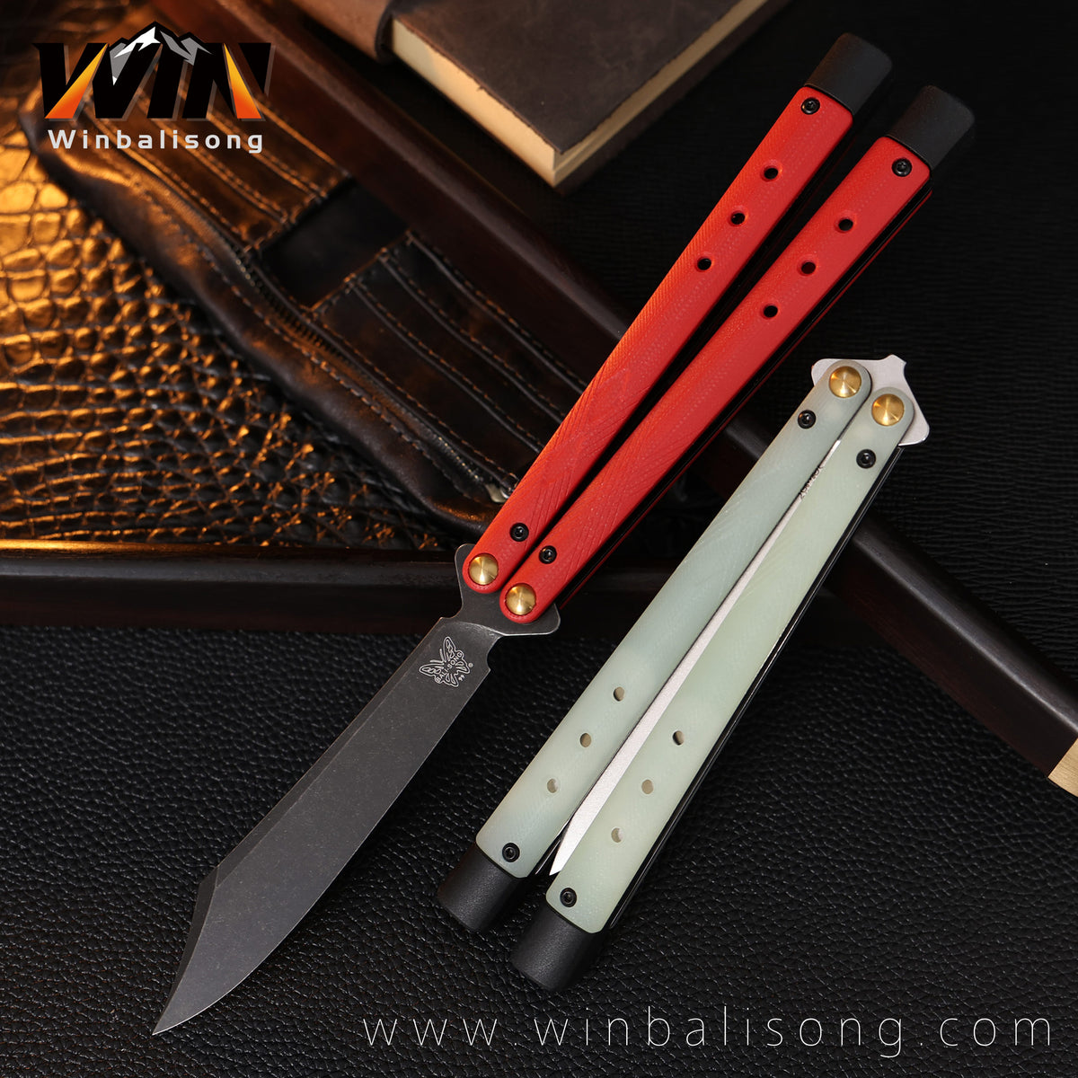 Baliplus Ti Barebones Titanium Balisong