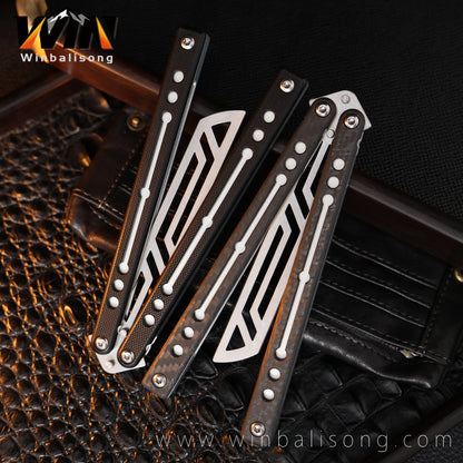 Baliplus Nautilus Aluminum Balisong trainer