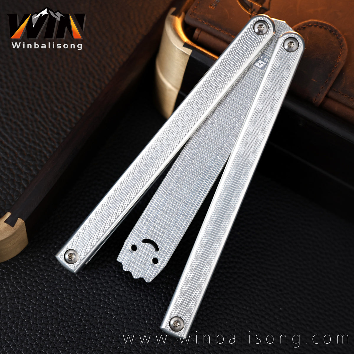 Armed Shark Squidy-AL Aluminum Balisong Trainer