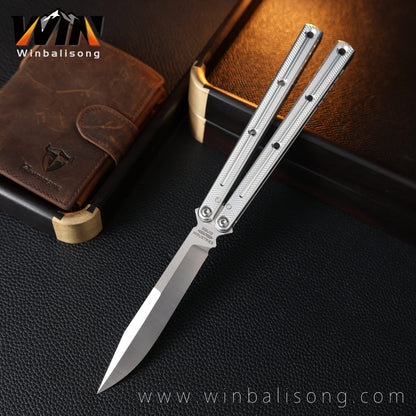 Baliplus Kraken-v3 weehawk Aluminum Balisong