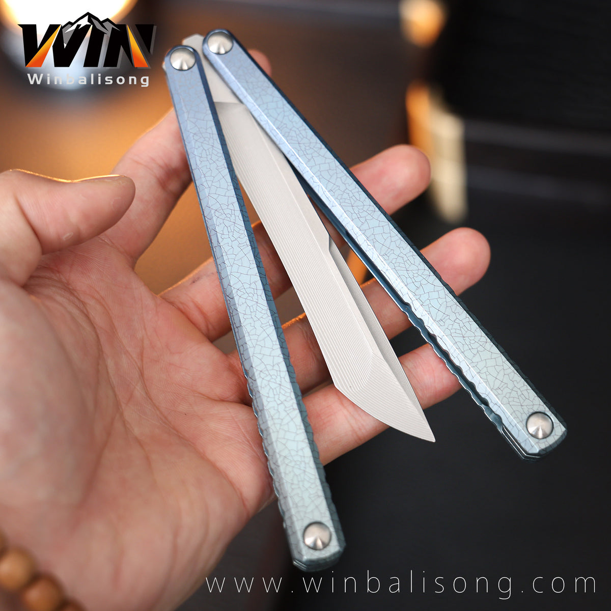 Baliplus Gaboon Titanium Balisong