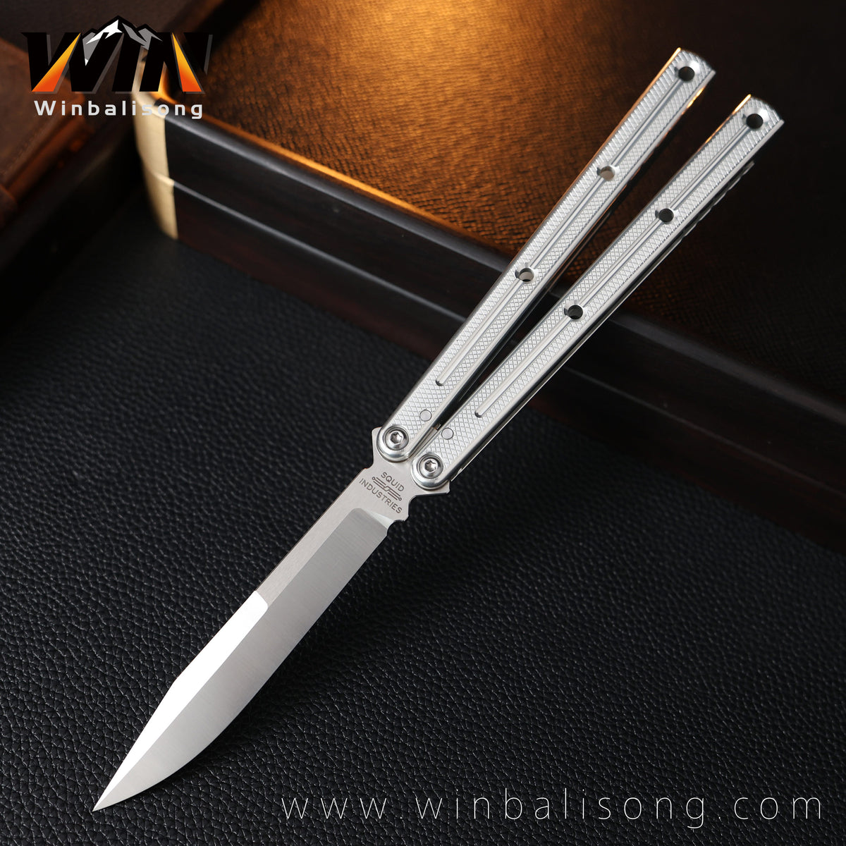 Baliplus Kraken-v3 weehawk Aluminum Balisong