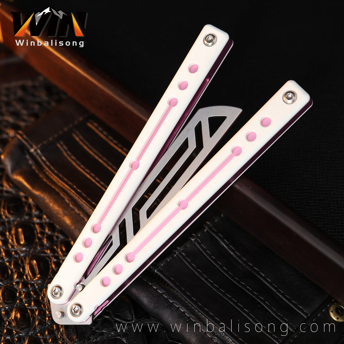 Baliplus Nautilus Aluminum Balisong trainer