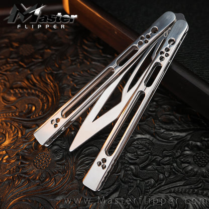 Sequence Wind Chasing Steel Balisong Trainer