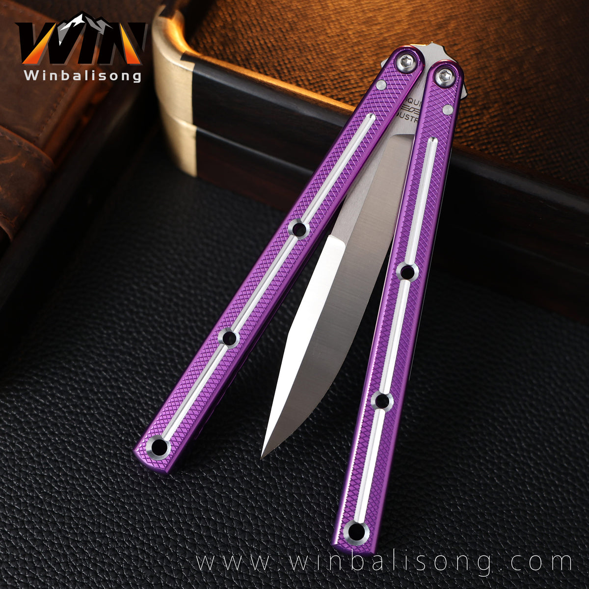 Baliplus Kraken-v3 weehawk Aluminum Balisong