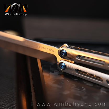 Baliplus Tsunami-v4 Titanium Balisong