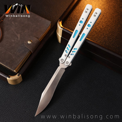 Baliplus BRS REP special version Titanium Balisong