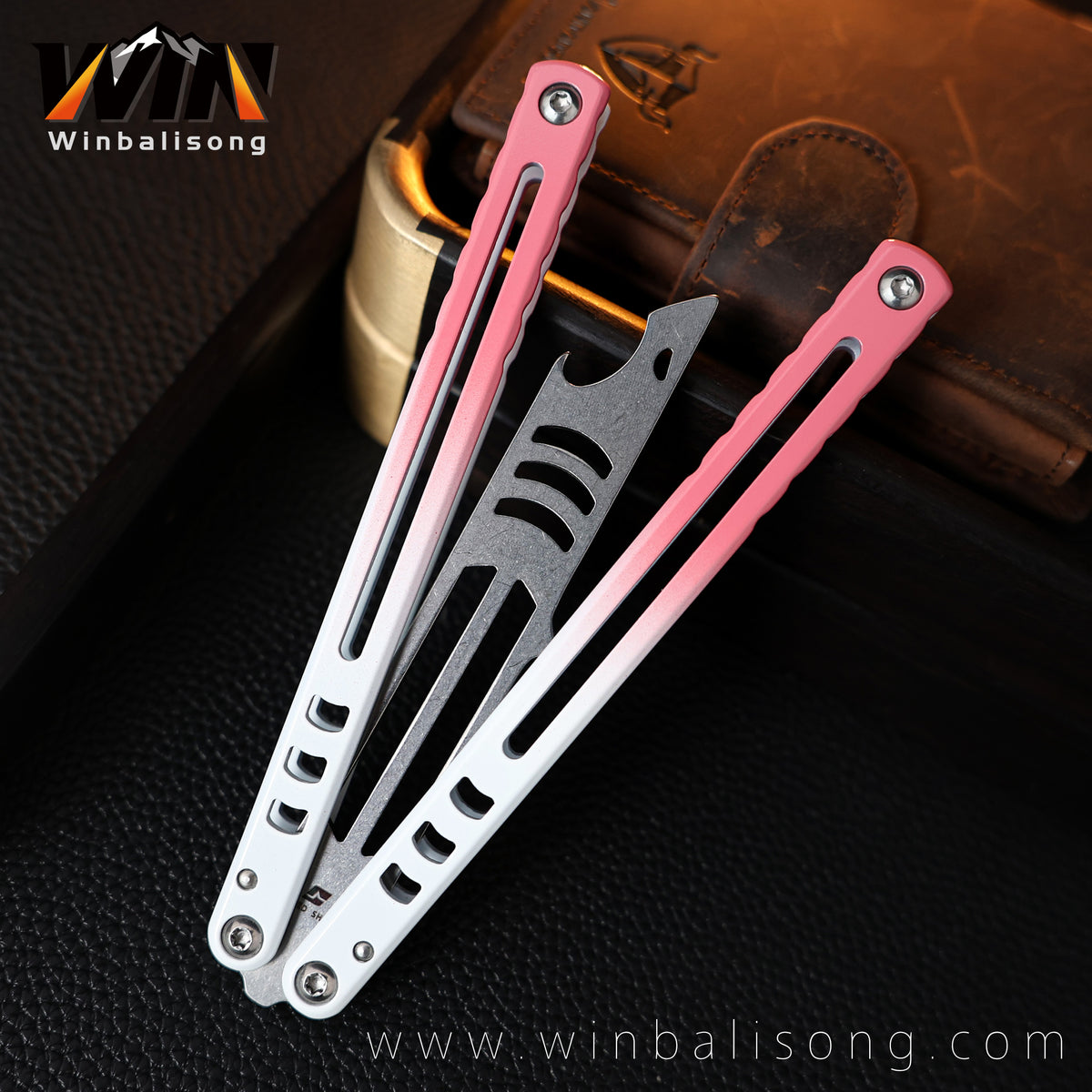 Armed Shark Steel Mako Bottle Opener Balisong Balisong