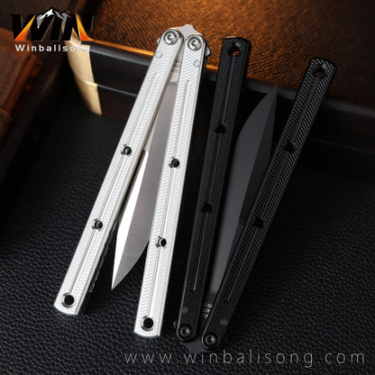 Baliplus Kraken-v3 weehawk Aluminum Balisong