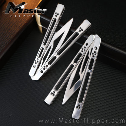 Sequence Wind Chasing Steel Balisong Trainer