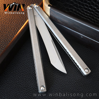 Baliplus Gaboon Titanium Balisong
