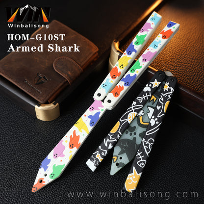 Armed Shark HOM G10ST Balisong Trainer