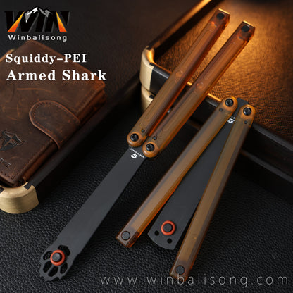 Armed Shark Squid PEI Balisong Trainer