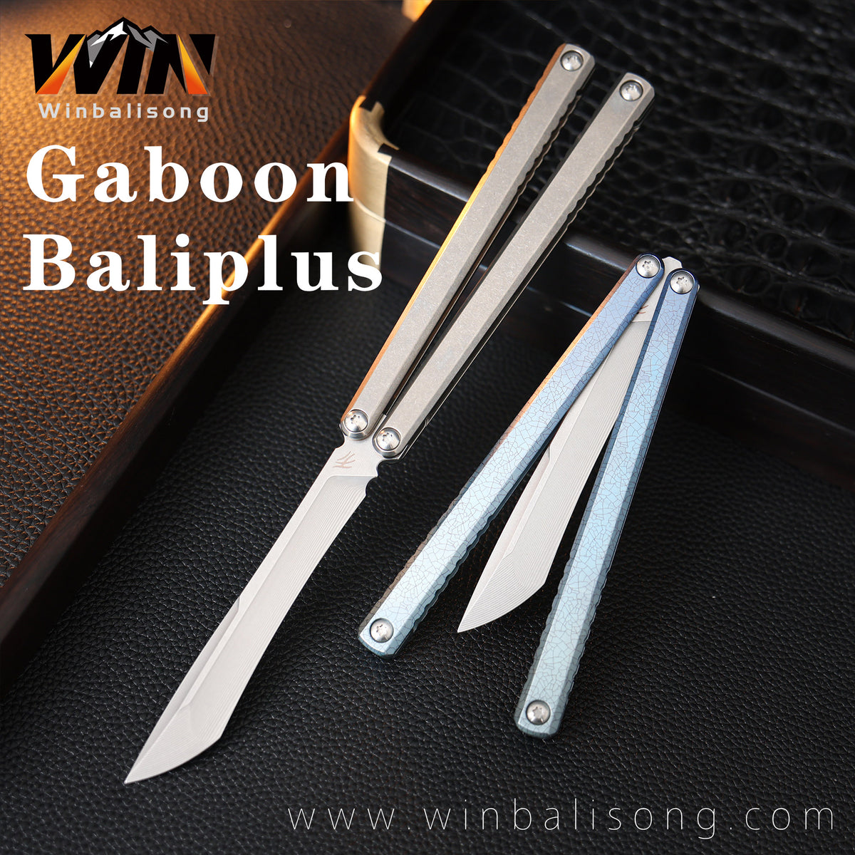 Baliplus Gaboon Titanium Balisong