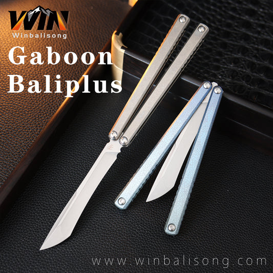 Baliplus Gaboon Titanium Balisong